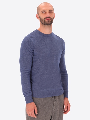 Distretto12 Trui 'Pino' in Blauw: voorkant