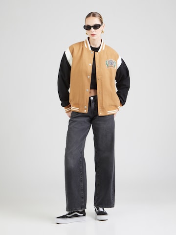 VANS Between-Season Jacket 'Piper Stadium' in Brown