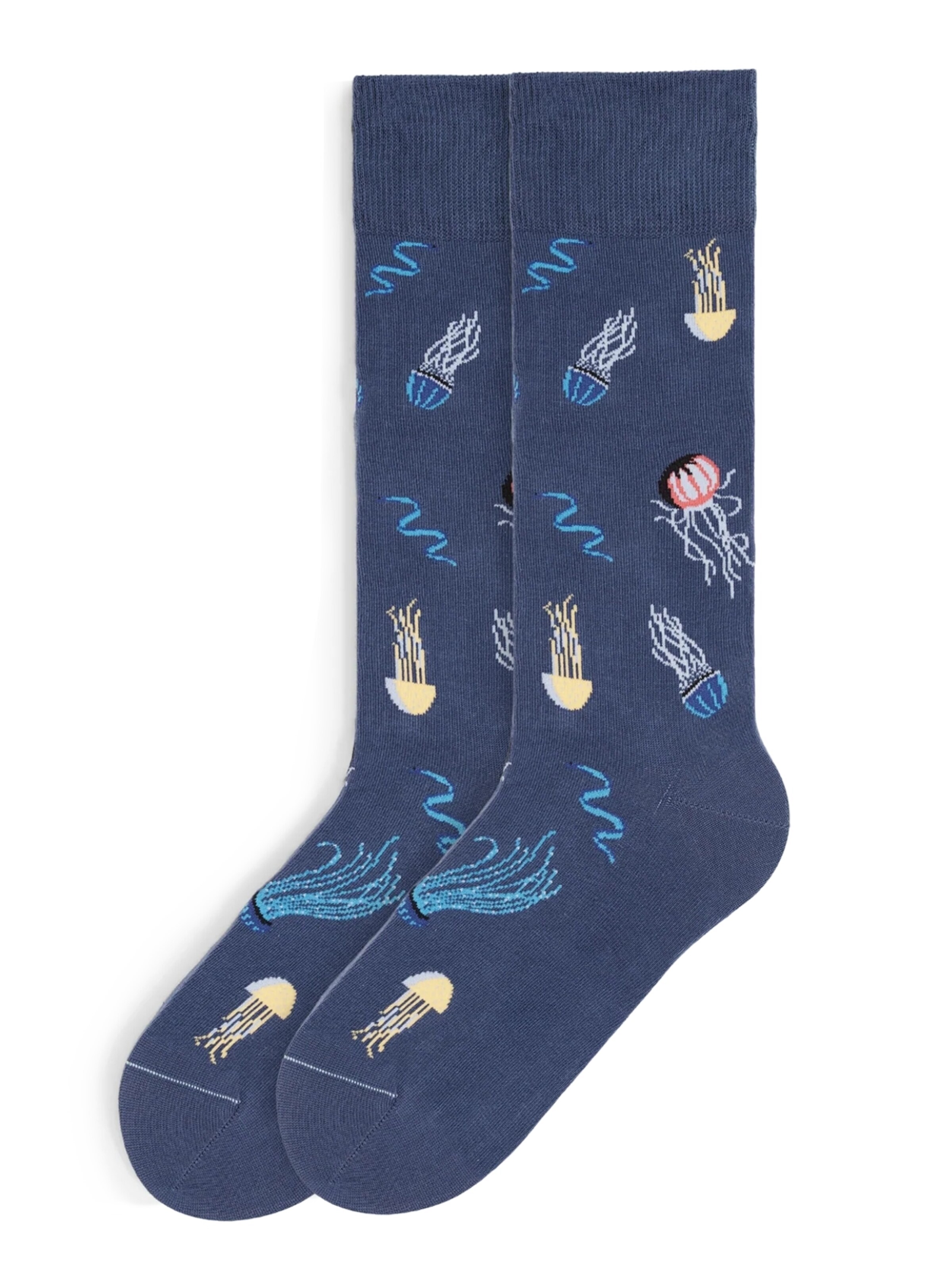Von Jungfeld Socken 'SIGNATURE ICONS'‌‌‌‌‌‌‌‌ in Blau: Vorderseite