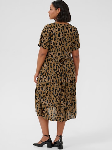 Robe 'KCMolly Ami' KAFFE CURVE en marron