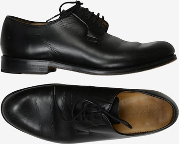 Ludwig Görtz Halbschuh 43 in Schwarz: Vorderseite