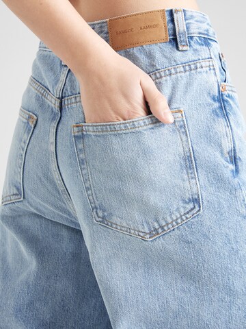 Samsøe Samsøe Loosefit Jeans 'SHELLY' i blå
