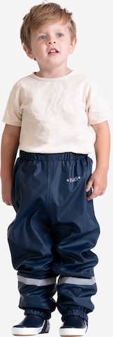 BMS Outdoor Pants 'SoftSkin Antarctic' in Blue: front