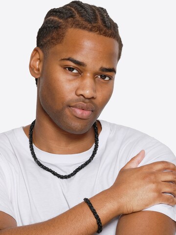 Heideman Necklace 'Jim' in Black: front