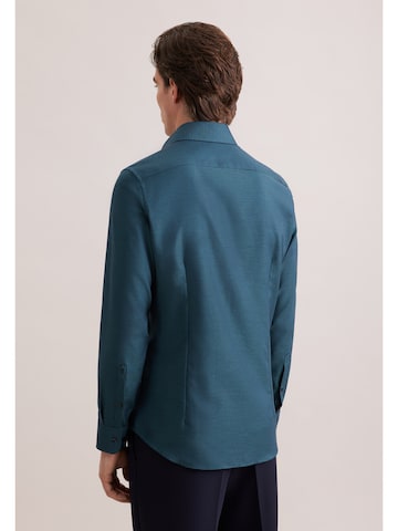 Coupe slim Chemise business SEIDENSTICKER en bleu