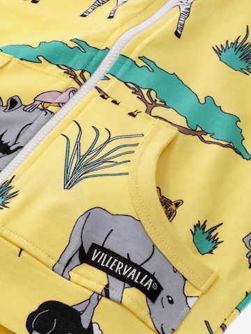 Villervalla Zip-Up Hoodie in Yellow