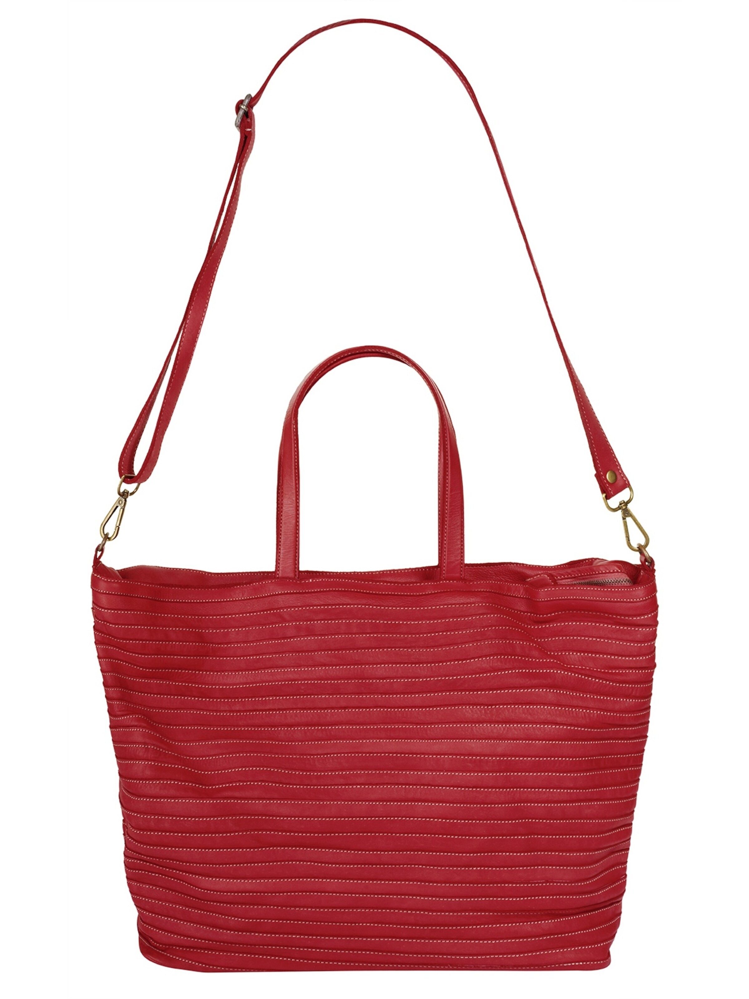 Cabas Samantha Look en rouge