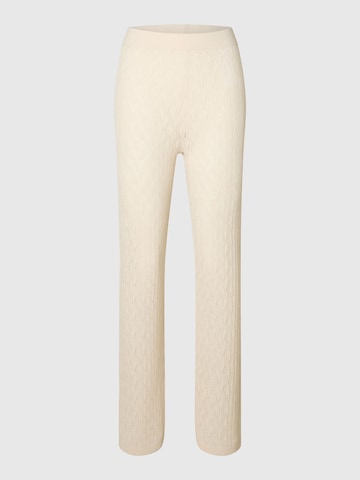 Pantalon 'SLFAgny' SELECTED FEMME en beige : devant