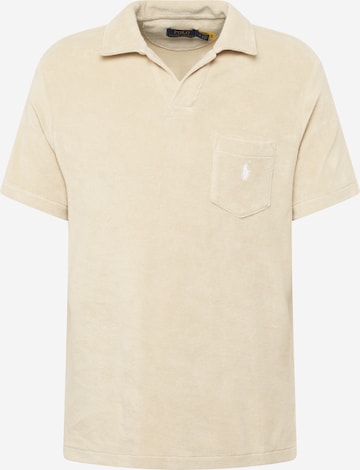 T-Shirt Polo Ralph Lauren en beige : devant