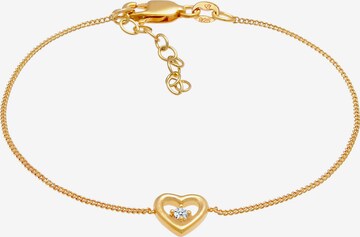 Elli DIAMONDS Armband Herz in Gold: predná strana