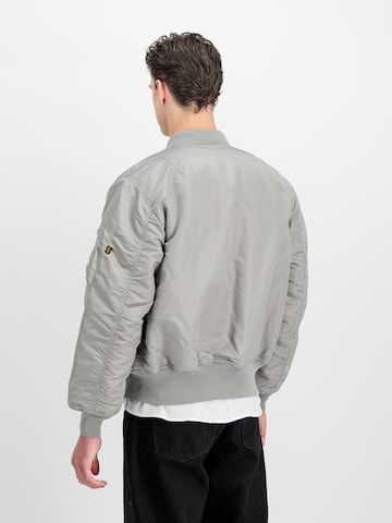ALPHA INDUSTRIES Vinterjakke 'MA-1 Heritage' i sølv