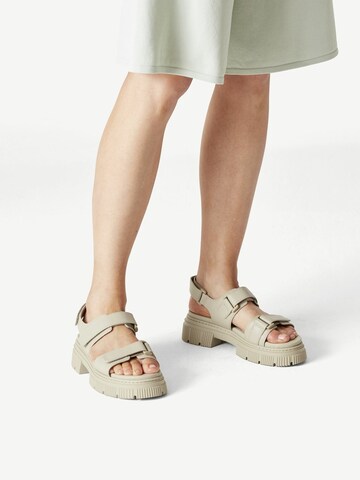 TAMARIS Sandals in Beige: front