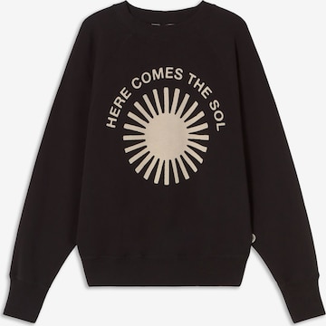 juoda Thinking MU Megztinis be užsegimo 'Sol': priekis