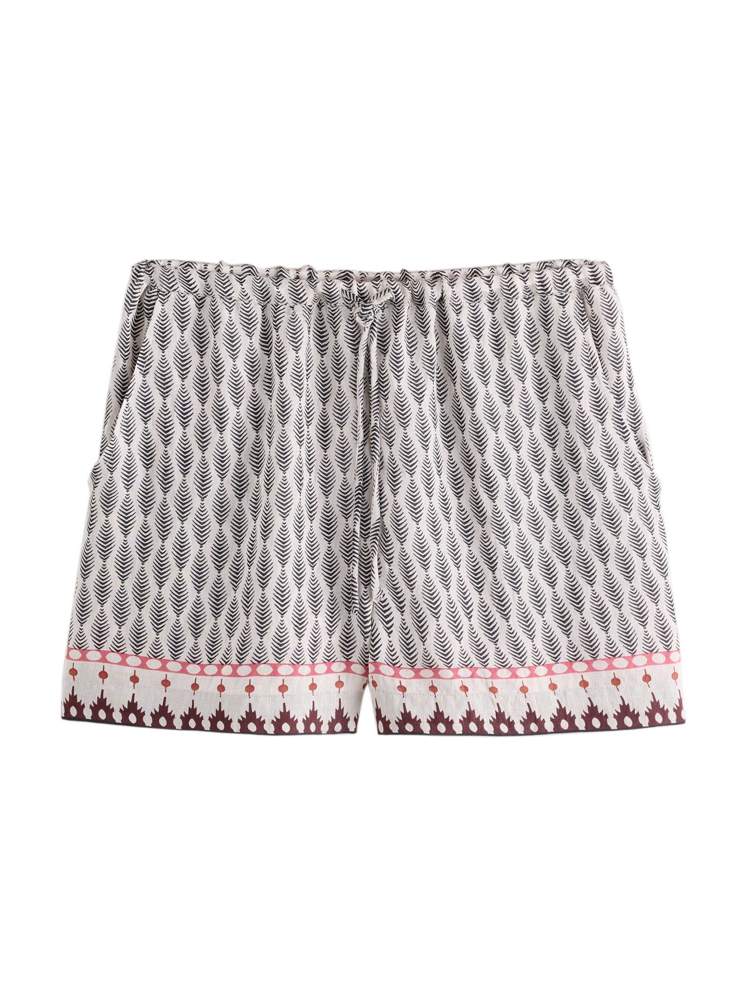 Loosefit Pantalon Next en blanc : devant