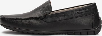 Kazar Moccasin in Black: front