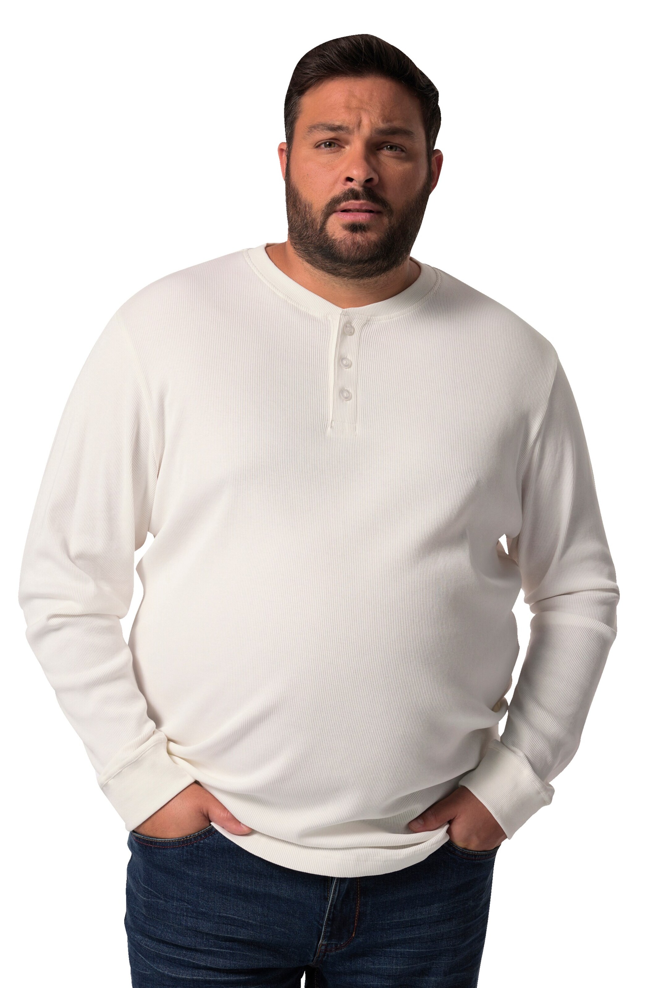 John F. Gee Shirt in White: front