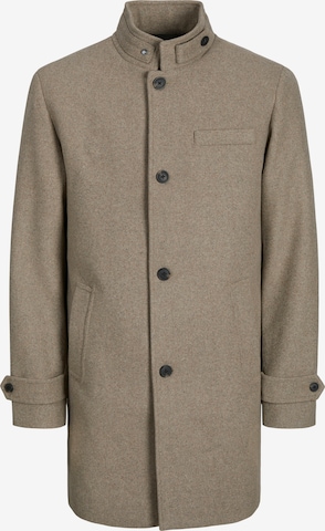 JACK & JONES - Abrigo de entretiempo 'JJEMelton' en gris: frente