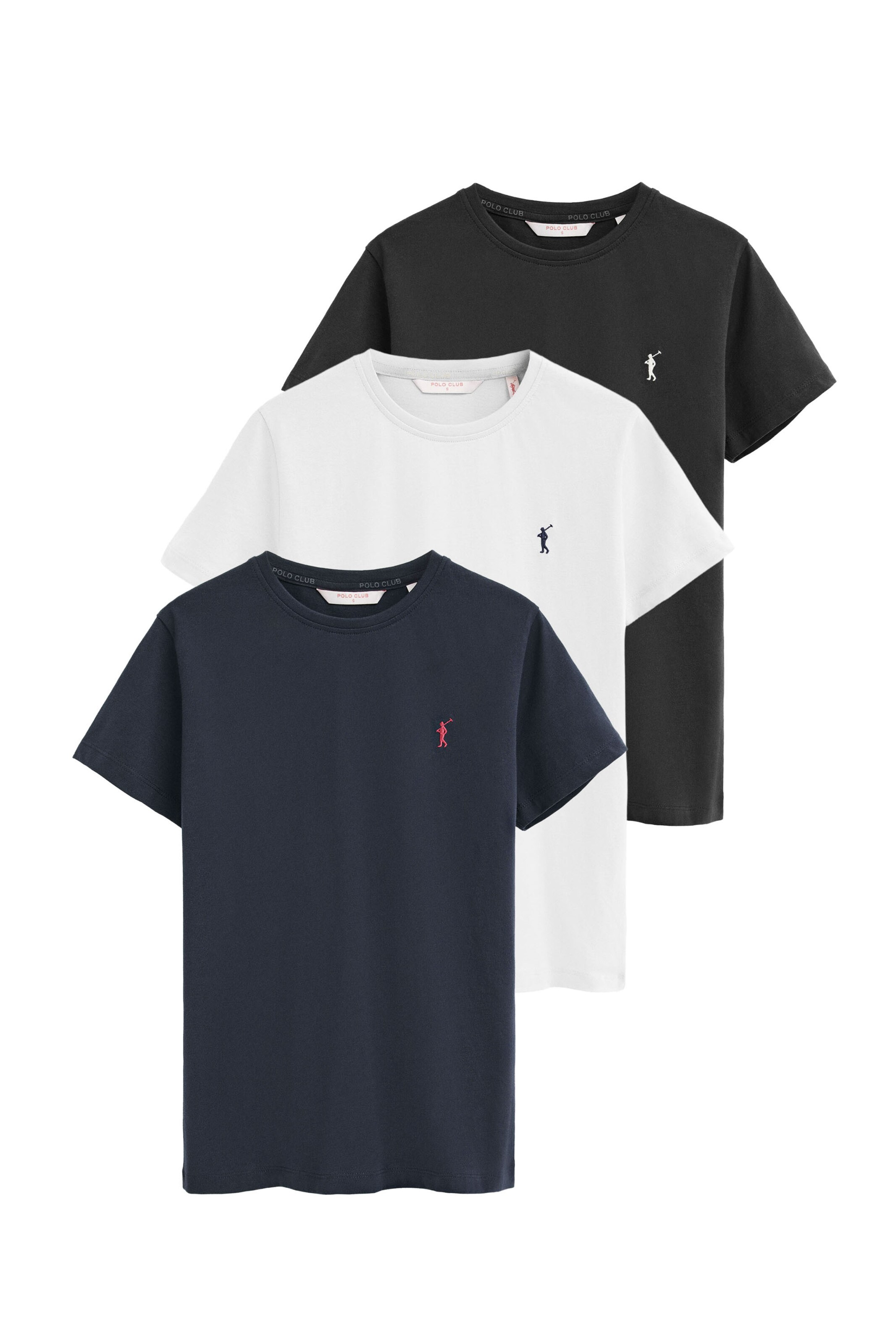 Polo Club Shirt in Black