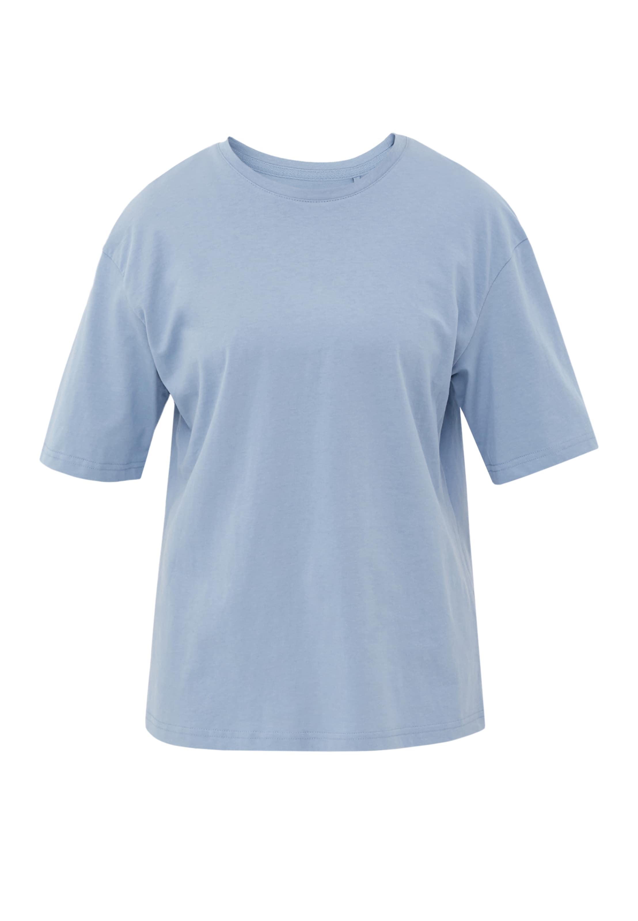 Finn Flare Shirt 'Basic' in Blau: Vorderseite