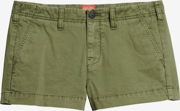 Regular Pantalon chino Superdry en vert : devant