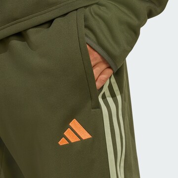 ADIDAS PERFORMANCE Slim fit Sports trousers 'Tiro 25 Essentials' in Green
