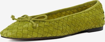 Ballerines 'Heat' Dune LONDON en vert : devant