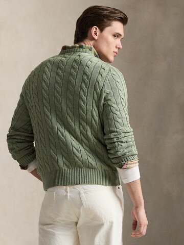 Polo Ralph Lauren Klasický střih Svetr 'DRIVER' – zelená