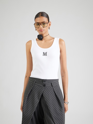 monari - Top em branco: frente