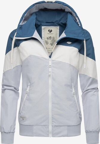 Ragwear Performance Jacket 'Nuggie' in Blue: front