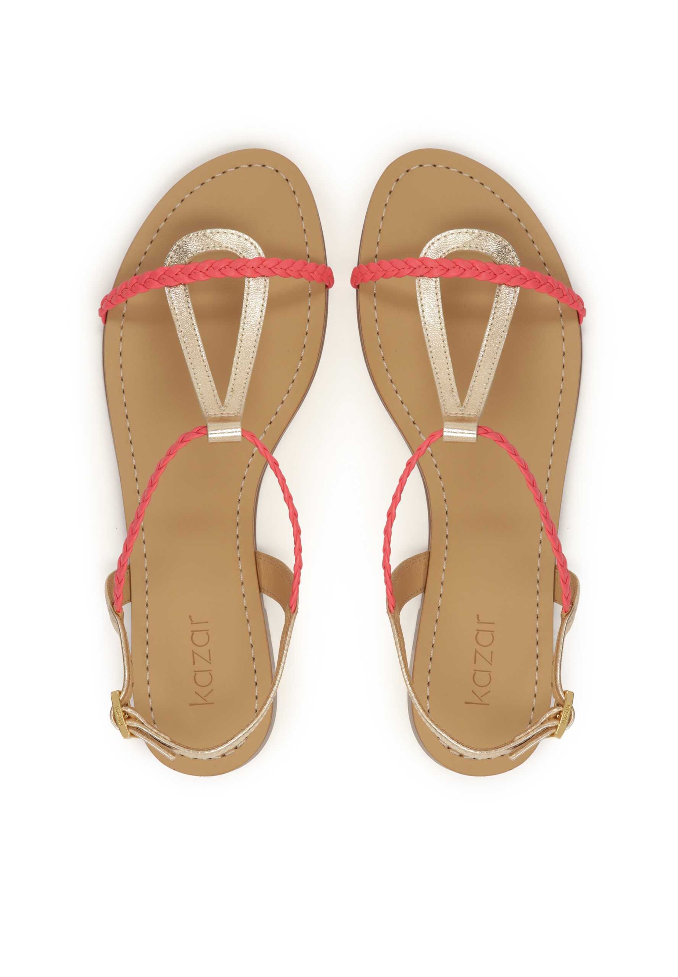 Sandalo con cinturino di Kazar in rosa