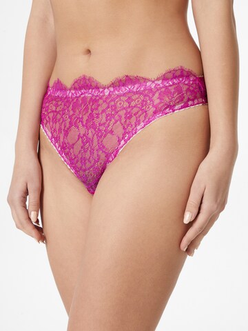 Aurore Lingerie String 'Lola' in Lila: voorkant