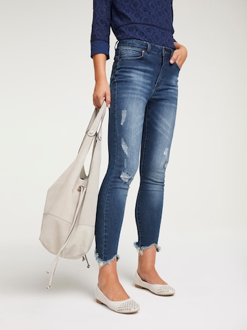 heine - Skinny Vaquero en azul