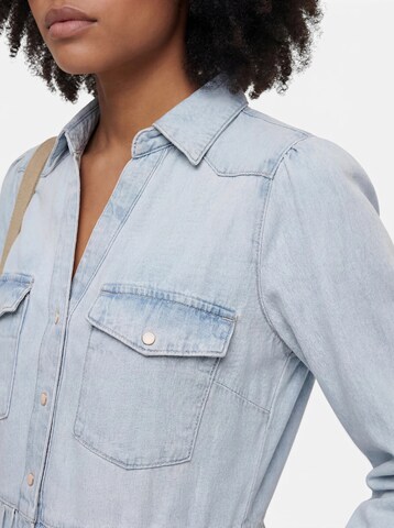 Robe-chemise 'ONLCYRUS' ONLY en bleu