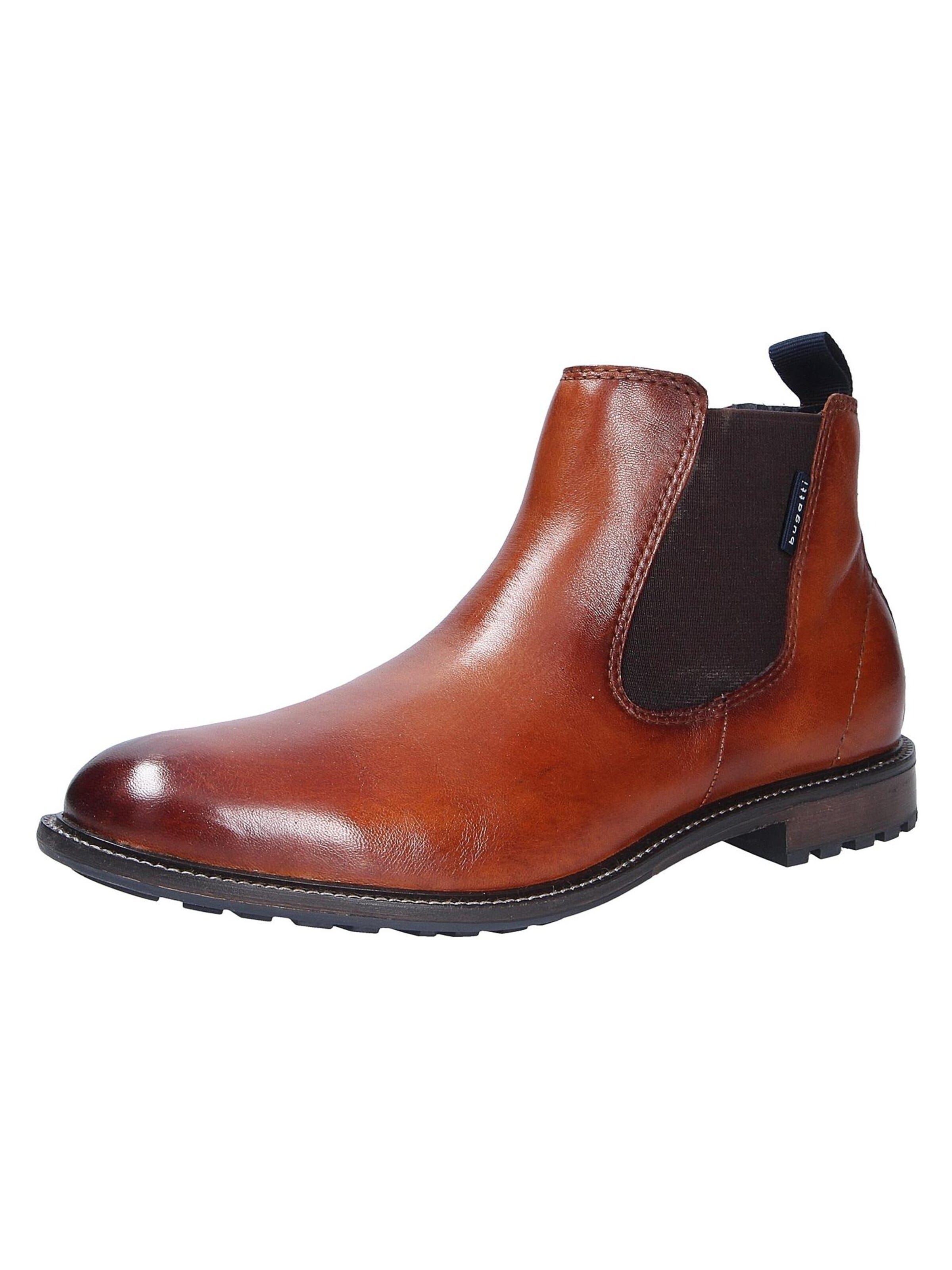 Chelsea Boots bugatti en marron : devant