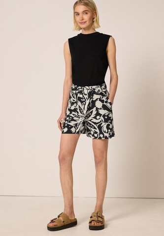 Street One Studio Loose fit Pants in Black: front