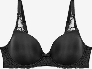 TRIUMPH T-Shirt BH 'Amourette Spotlight' in Schwarz: Vorderseite