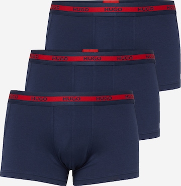 Boxers HUGO Red en bleu : devant