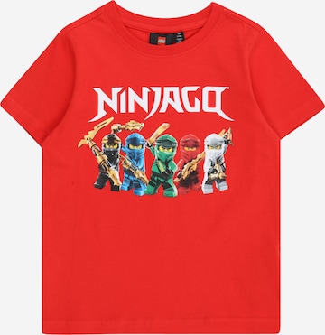 T-Shirt LEGO® kidswear en rouge : devant