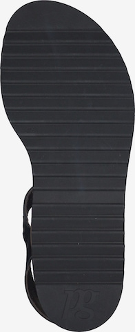 Paul Green Strap Sandals in Black