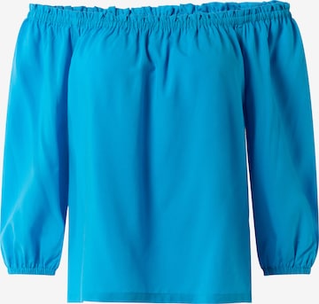 Chemisier COMMA en bleu : devant