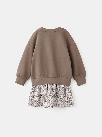 MANGO KIDS Dress in Brown