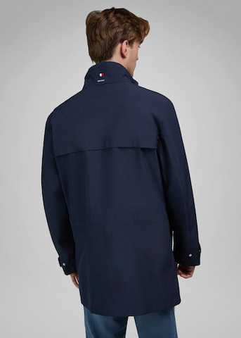 HECHTER PARIS Between-Seasons Coat in Blue