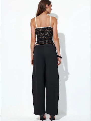 Wide Leg Pantalon 'Hose' Busem en noir