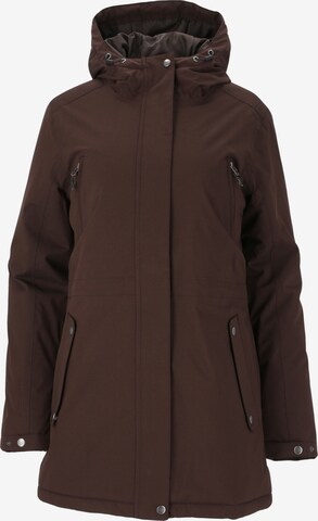 Whistler Athletic Jacket in Brown: front