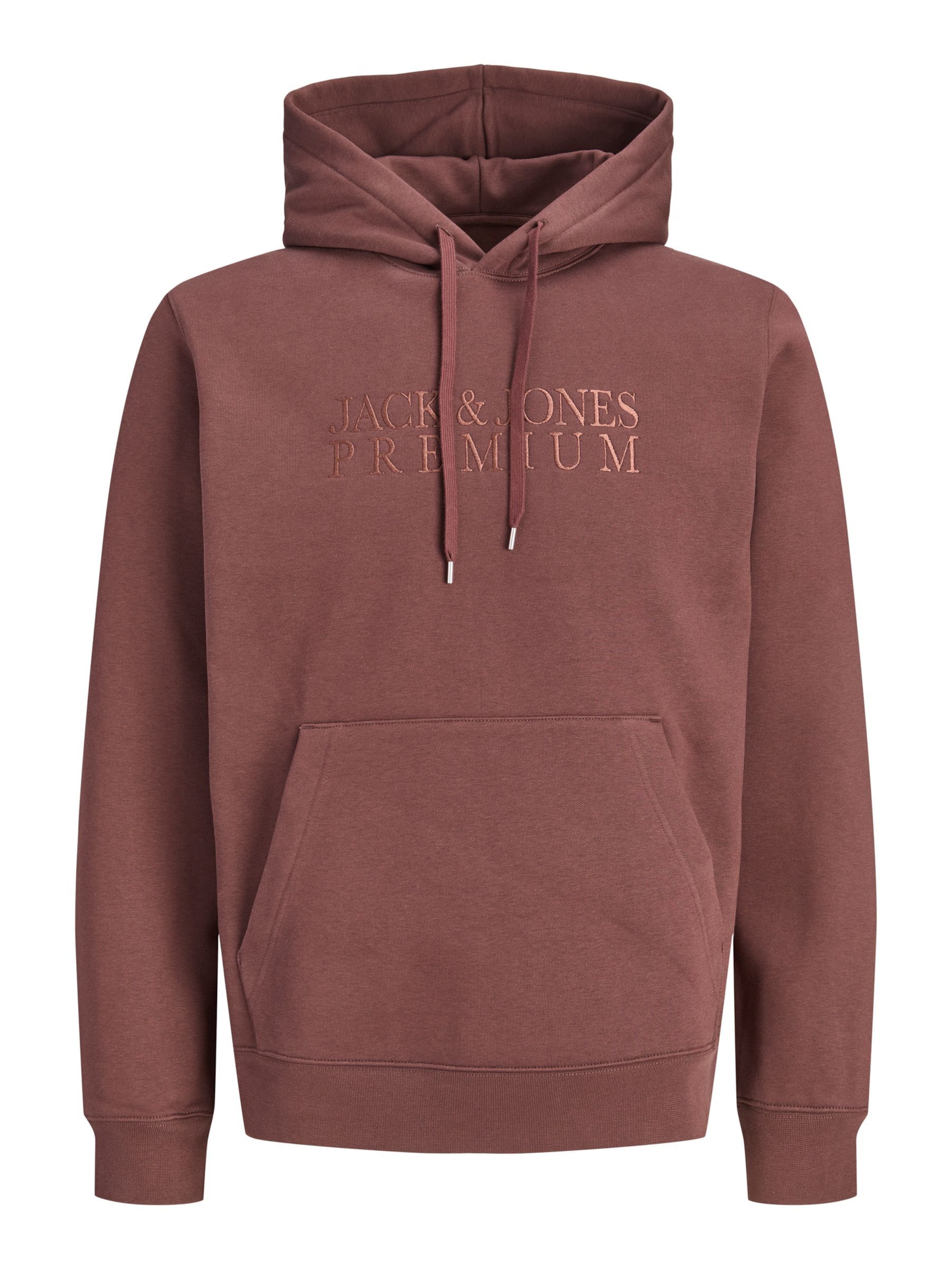 JACK & JONES Sweatshirt in Rood: voorkant