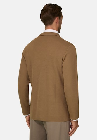 Boggi Milano Regular fit Colbert in Bruin