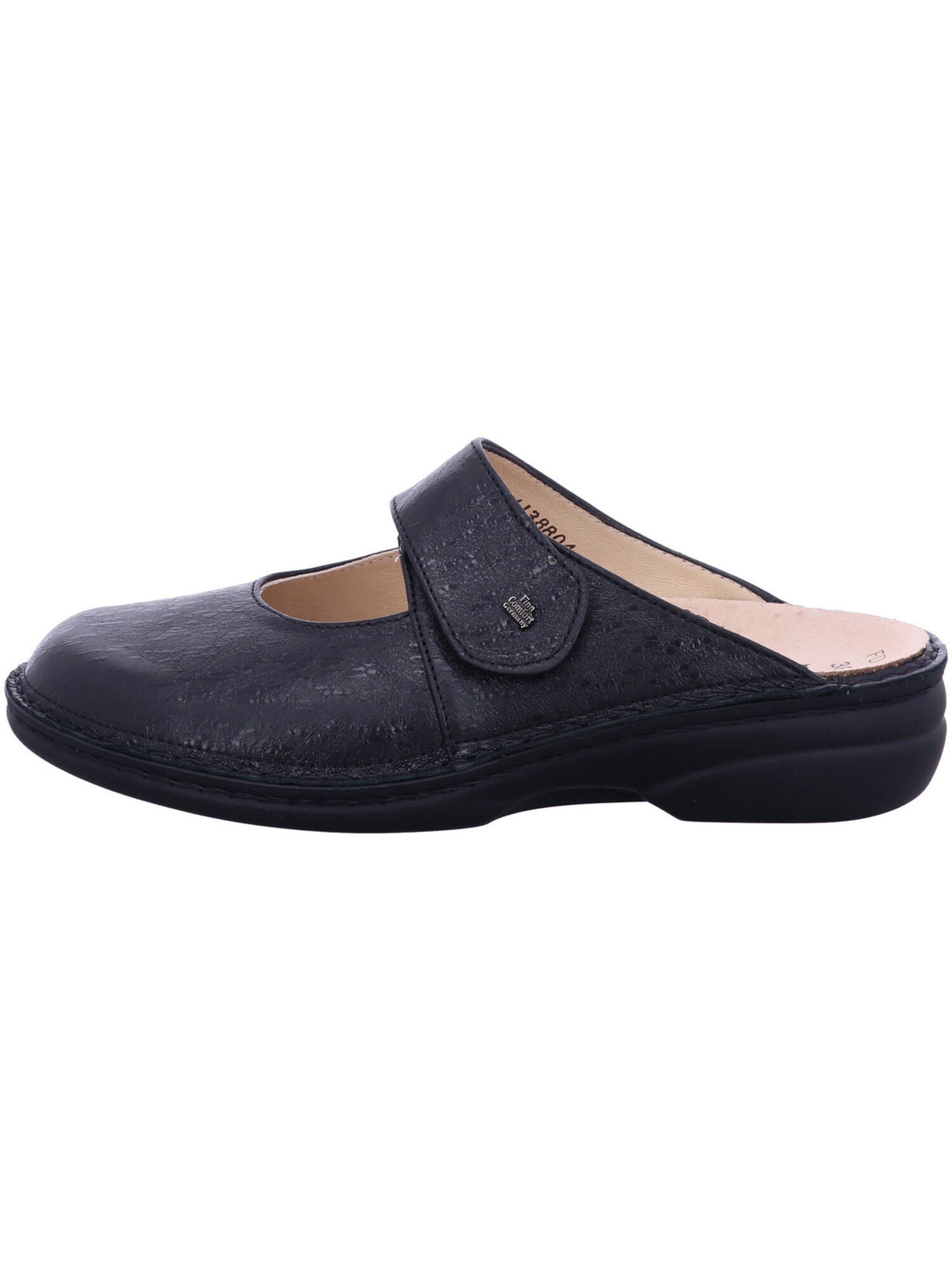 Finn Comfort Mules 'Stanford' in Black