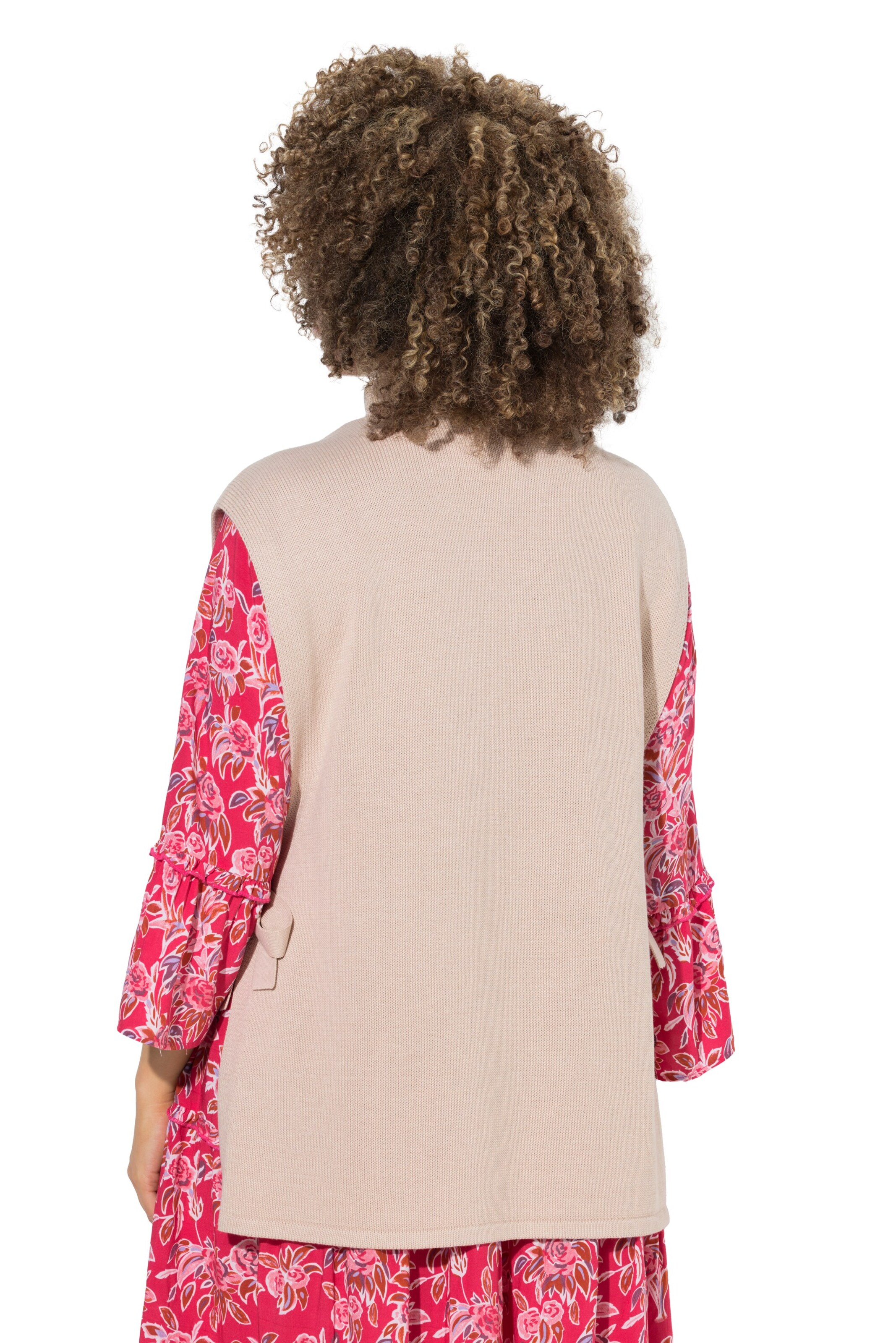 Ulla Popken Pullunder in Beige