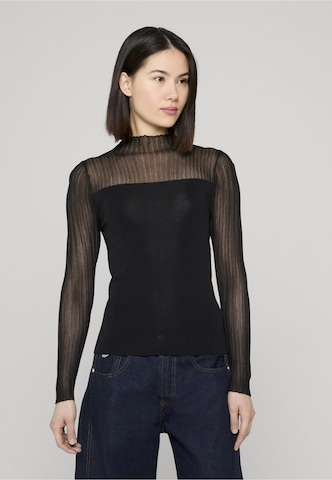 Estelou Shirt in Schwarz: Vorderseite