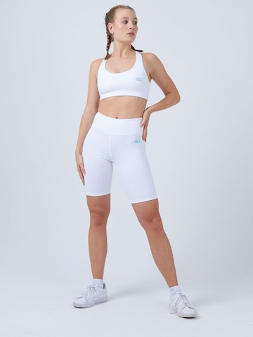 SPORTKIND - Leggings 'Short Tights' en blanco: frente